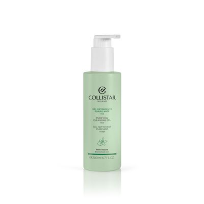 Collistar Purifying Cleansing Gel for Blermished Skin 200 ml, 6.7 Fl Oz, Made in Italy [italian import]