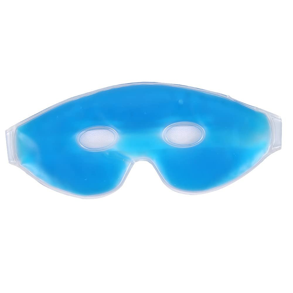 Cooling Ice Gel Eye Mask, Reusable Sleeping Mask Cooling Technology for Relaxing Sleep with Ice Pack, Eye Mask for Headache, Puffiness, Migraine, Stress Relief