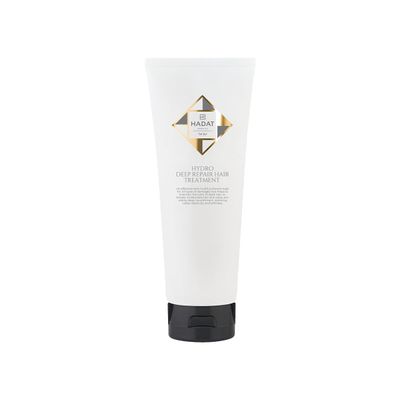 HADAT HYDRO DEEP REPAIR HAIR TREATMENT 8.45 Fl. Oz. (250 ml) Restores, Moisturises and Protects Damaged Hair with Macadamia Oil and Hydrolysed Collagen, White