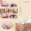 Blackhead Remover Tool, 16 PCS Pimple Popper Tool Kit, Tweezers Set for Eyebrows Hair Removal Pimple Blemish Acne Comedones Extractor Whitehead Cyst Removal Tool, for Nose Face Beauty Tools (Golden) view 3