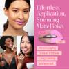 Aromi Matte Liquid Lipstick | Light Pink Lip Color for Women, Smudge Proof, Long-lasting, Waterproof, Vegan, Handmade (Baby Pink) view 3