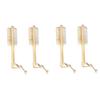 Healifty 4pcs Pumice Stone for Foot Callus Removal Bristle Brush Foot Scrubber Exfoliator Callus Remover for Women Men Elder view 1