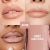 Oulac Nude Lipsticks for Women, Peach Matte Lip Stick, Full Coverage Lip Color, Satin Matte Finish, Cream Texture, Hydrating, Infused with Hyaluronic Acid, Vegan & Clean Beauty 4g SG02 Bodylicious view 3