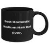 Beautiful Domestic Medium Hair Cat 11oz 15oz Mug, Best Domestic Medium Hair Dad Ever, Perfect Cup For Cat Lovers From Friends, Domestic medium hair cat present gift ideas, Unique domestic medium hair view 2
