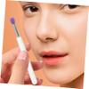 FRCOLOR 16pcs Silicone Eyeshadow and Lipstick Applicators Lid Handle Travel-friendly Makeup Brushes for Easy Application and Blending view 3
