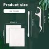 50 Pack Hotel Vanity Kit Individually Wrapped, Bulk Hotel Amenities Kit, Hospitality Set, Amenities Hotel Vanity Set Hygiene Products Include Cotton Pads, Cotton Swabs, Dental Floss Picks view 2