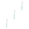 FRCOLOR 3pcs Women Eyebrow Trimmer Portable Folding Shaving Tool Refillable Blades Random Grooming Knife for Removal view 1