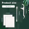 100 Pack Hotel Vanity Kit Individually Wrapped, Bulk Hotel Amenities Kit, Hospitality Set, Amenities Hotel Vanity Set Hygiene Products Include Cotton Pads, Cotton Swabs, Dental Floss Picks view 2
