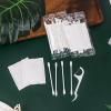 100 Pack Hotel Vanity Kit Individually Wrapped, Bulk Hotel Amenities Kit, Hospitality Set, Amenities Hotel Vanity Set Hygiene Products Include Cotton Pads, Cotton Swabs, Dental Floss Picks view 4