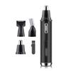 CAFFIA Ear and Nose Hair Trimmer for Men, 4 in 1 USB Rechargeable Professional Eyebrow and Facial Hair Trimmer with Waterproof Head Double-Edge Stainless Steel Blade view 1