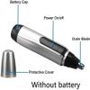 CAFFIA Nose and Ear Hair Trimmer for Men Portable Electric Nose Trimmer IPX7 Waterproof Stainless Blades Suitable for All Purposes view 4