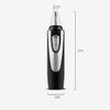 CAFFIA Nose Hair Trimmer-Professional Painless Ear and Nose Hair Trimmer for Men and Women, Waterproof Dual Edge Blades for Easy Cleaning, 2 in 1 Electric Eyebrow and Facial Trimmer view 2