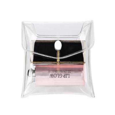 asdfs Cosmetic Bag, Transparent Carry-on Travel Carrying Bag, Eyeshadow Powder, Lipstick, Makeup Brush Storage Bag