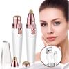 CAFFIA Eyebrow Hair Remover, Rechargeable Eyebrow Trimmer, Painless-Precision Portable Electric Eyebrow Razor Tool for Face Lips Nose Facial Hair Removal for Women and Men view 2