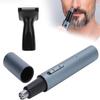 CAFFIA Personal Pen Trimmer & Detailer for Hygienic Grooming with Rinseable, Interchangeable Heads for Eyebrows, Neckline, Nose, Ears, & Other Detailing view 3