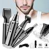 CAFFIA Ear and Nose Hair Trimmer,USB Rechargeable Nose Hair Trimmer,Professional Nose Hair Trimmer Clipper for Men and Women,Waterproof Dual Edge Blades for Easy Cleaning view 4