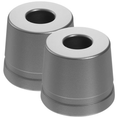 Kichvoe 2pcs Aluminum Holder Stand for Men Compact Manual Shaving Base for Bathroom Organization Quick Drying Stylish Design