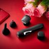 CAFFIA 4 in 1 Ear and Nose Hair Trimmer for Men & Women, Electric Professional Eyebrow Trimmer, Waterproof Painless Facial Hair Remover, USB Rechargeable, Black view 2