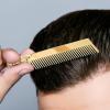 Beavorty Beard Comb Grooming Tool Double-sided Skull Design Texture Comb for Men Compact Pouch for Stylish Hair Beard Maintenance Elegant view 3
