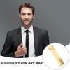 Beavorty Beard Comb Grooming Tool Double-sided Skull Design Texture Comb for Men Compact Pouch for Stylish Hair Beard Maintenance Elegant view 4