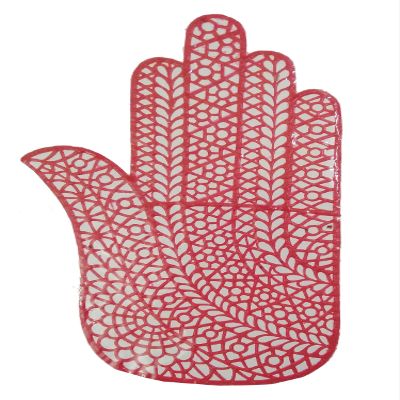 Stylesindia Self-Adhesive Arabiac Design Henna Tattoos Stencils for Henna Mehendi Tattooing DIY Bollywood Bridal Mehendi Makeups-Long Palm (LP-S-14)
