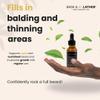 Bask & Lather Beard Magic Growth Oil for Men, Helps Stimulate Hair Growth and Softness, Natural Oil For Bald Spots and Patchy or Thin Facial Hair, Supports a Thicker Fuller Beard, 1 fl oz view 3