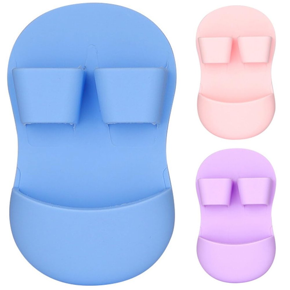 Beaupretty 3pcs Face Scrubber Exfoliators Silicone Face Brush Set for Gentle Facial Cleansing