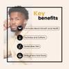 BASK & LATHER Beard Growth Oil, Frizz Free Hair Oil for Men Beard Care with Vitamins & Natural Ingredients to Hydrate, Smooth & Soften for Shiny, Thicker Fuller Beard Hair and Texture, 4 fl oz. view 4