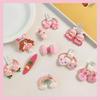 ALTALIVA Hair Accessories Set for Girls, Cartoon Cute Hair Clips Hair Ties Pink Hair Stuff Accessories with Jewelry Box Girl Gifts for Kindergarten Graduation, Birthday, children's day (18#142pcs) view 3
