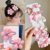 ALTALIVA Hair Accessories Set for Girls, Cartoon Cute Hair Clips Hair Ties Pink Hair Stuff Accessories with Jewelry Box Girl Gifts for Kindergarten Graduation, Birthday, children's day (8#138pcs) view 4