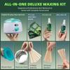 Vennco Digital Waxing Kit Bundle 2.5lb Aloe Hard Wax Beads For Hair Removal At Home For Sensitive Skin view 2