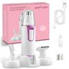 AREYZIN Nose Hair Trimmer for Women Rechargeable Eyebrow & Facial Hair Trimmer for Men, Professional Painless Nose Trimmer with IPX7 Waterproof, Dual Edge Blades for Easy Cleaning view 1
