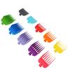 10PCS Professional Hair Clipper Guards Cutting Guides Compatible with Most Wahl Clippers, Color Coded Clipper Combs Replacement, Clipper Guards Set, Multicolor view 4