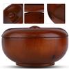 Shaving Soap Bowl, Wooden Shaving Bowl with Lid, Men Foaming Bowl Face Cleaning Tools view 2