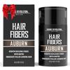Viking Revolution Auburn Hair Fibers for Thinning Hair Men - Thick Fiber for Bald Spot Cover Up - Hair Building Fibers with Kerating and Biotin - Hair Fiber for Men for Thicker and Fuller Look(0.52oz) view 1