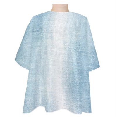Abstract Sky Blue Barber Cape - Salon Hair Cutting Cape for Women,Men,Adults,Haircut Cape with Adjustable Elastic Neckline Hairdressing Stylist Cape Accessories Modern Abstract Minimalist Painting Art