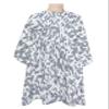 Abstract Grey Barber Cape - Salon Hair Cutting Cape for Women,Men,Adults,Haircut Cape with Adjustable Elastic Neckline Hairdressing Stylist Cape Accessories Modern Minimalist Geometric Aesthetics Art view 1