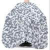 Abstract Grey Barber Cape - Salon Hair Cutting Cape for Women,Men,Adults,Haircut Cape with Adjustable Elastic Neckline Hairdressing Stylist Cape Accessories Modern Minimalist Geometric Aesthetics Art view 3