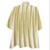 Abstract Minimalist Barber Cape - Salon Hair Cutting Cape for Women,Men,Adults,Haircut Cape with Adjustable Elastic Neckline Hairdressing Cape Accessories Gold Geometric Metallic Gradient Stripes view 1