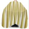 Abstract Minimalist Barber Cape - Salon Hair Cutting Cape for Women,Men,Adults,Haircut Cape with Adjustable Elastic Neckline Hairdressing Cape Accessories Gold Geometric Metallic Gradient Stripes view 3