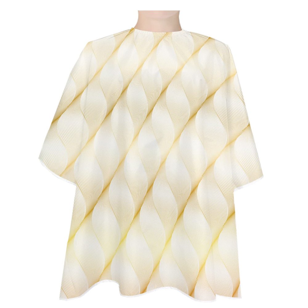 Aesthetics Stripes Barber Cape - Salon Hair Cutting Cape for Women,Men,Adults,Haircut Cape with Adjustable Elastic Neckline Hairdressing Stylist Cape Gown Accessories Abstract Geometric Minimalist Art