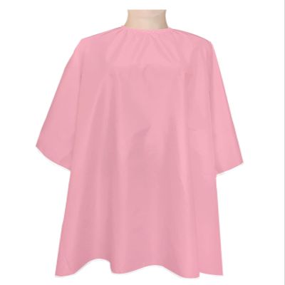 Blush Pink Barber Cape - Salon Hair Cutting Cape for Women,Men,Adults,Haircut Cape with Adjustable Elastic Neckline Hairdressing Stylist Cape Accessories Minimalist Pure Classic Solid Fantasy Color