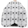 Black Indian Boho Barber Cape - Salon Hair Cutting Cape for Women,Men,Adults,Haircut Cape with Adjustable Elastic Neckline Hairdressing Cape Accessories Geometric Native American Indian Tribal Ethnic view 3