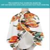 Colorful Pumpkins Barber Cape - Salon Hair Cutting Cape for Women,Men,Adults,Haircut Cape with Adjustable Elastic Neckline Hairdressing Cape Accessories Thanksgiving Boho Fall Painted Dot Stripes view 4