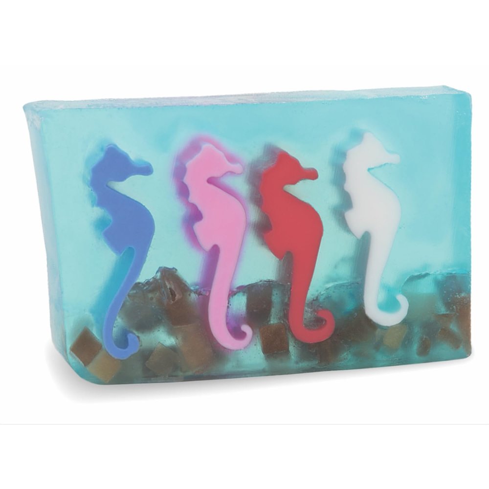 Primal Elements Glycerin Bar Soap | Helps All Skin Types, Sensitive, Oily & Dry Skin | NO PARABENS, VEGAN, GLUTEN FREE, 100% VEGETABLE BASE - (A Day at the Races)