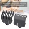 Clipper Guards Set Professional Hair Clipper Combs Replacement Hair Guards Combs Hair Trimmer Supply Set Hair Clippers Accessories for Most Size ClippersTrimmers (Black) view 2