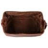 HLC Leather Toiletry Bag for Men Best Gift Premium Genuine Dopp Kit Shaving Kit Organizer Travel Kit Pouch Bag 10 inch Size (Brown) view 4