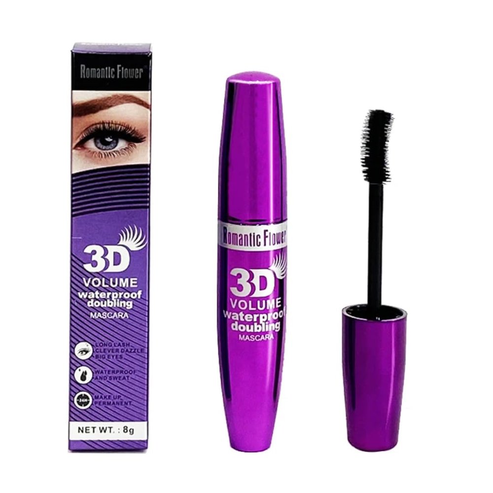 3D volume water proof doubling mascara (Black)