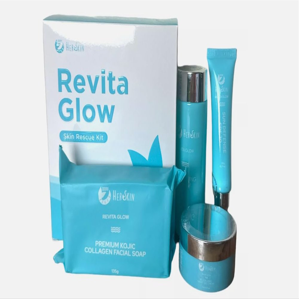 RosySkin Essentials HerSkin Revita-Glow Skin Rescue Rejuvenating Kit - Face Care Kit