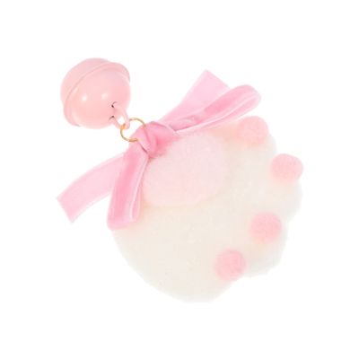 FRCOLOR Lovely Hairpin Cat Bell Bow Hair Clip for Girls Kawaii Accessories for Cosplay Birthday Parties and Festivals Handmade Design